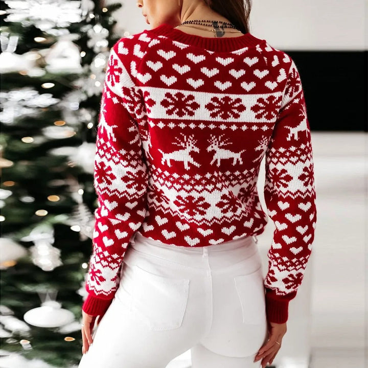 Veyra | Women's Fitted Christmas Jumper
