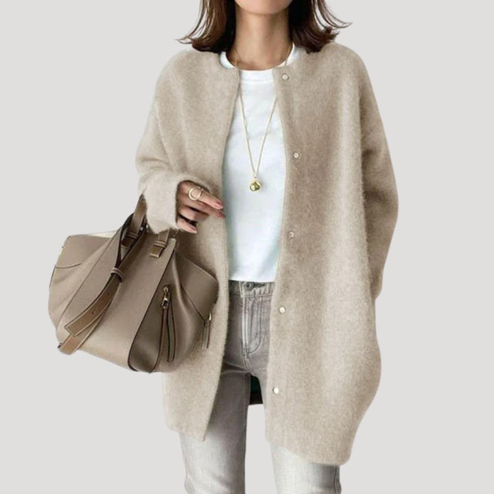 Women’s Wool Cardigan — Long Knitwear