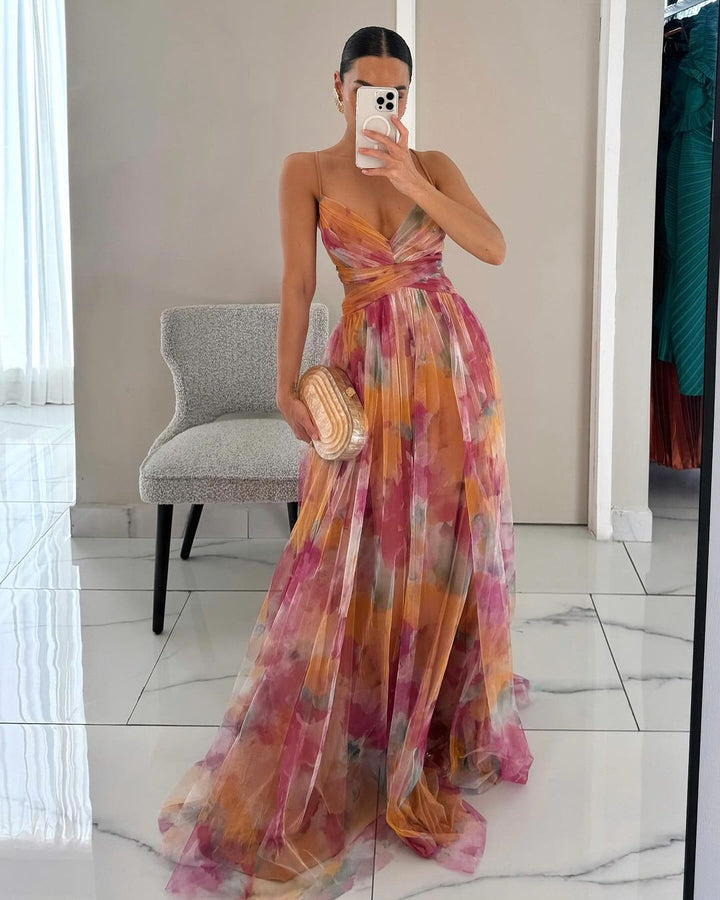 Madeline | Floral Maxi Dress
