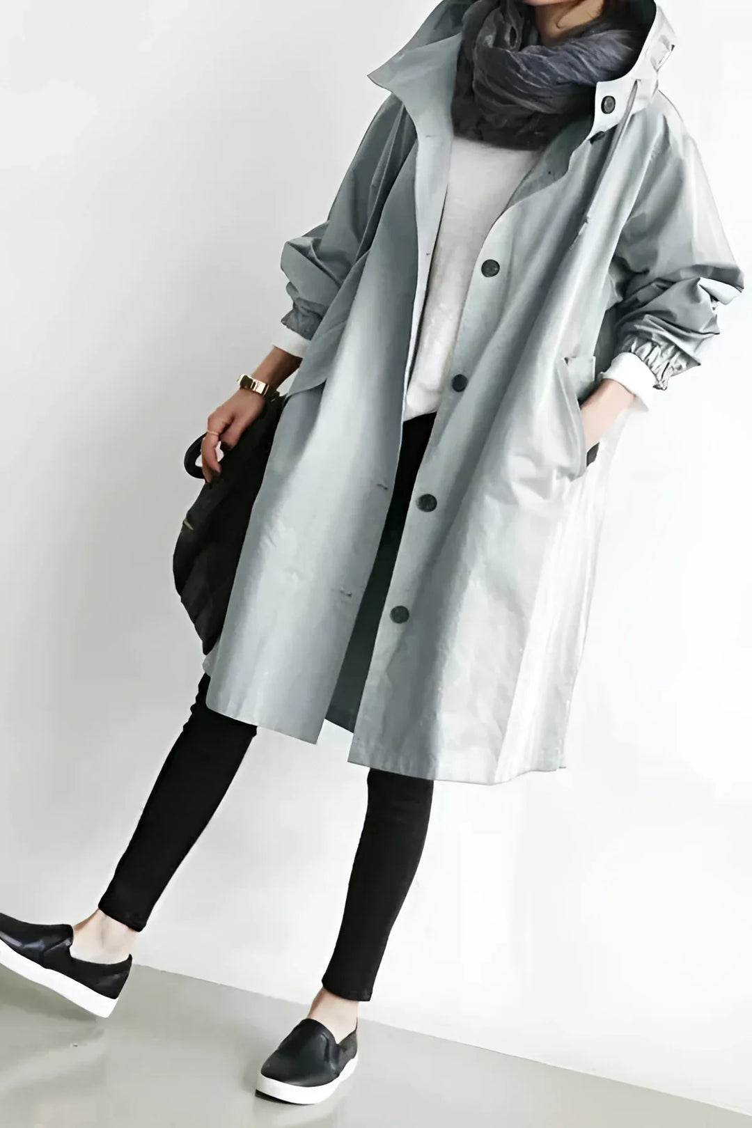 Sophia | Hooded Coat