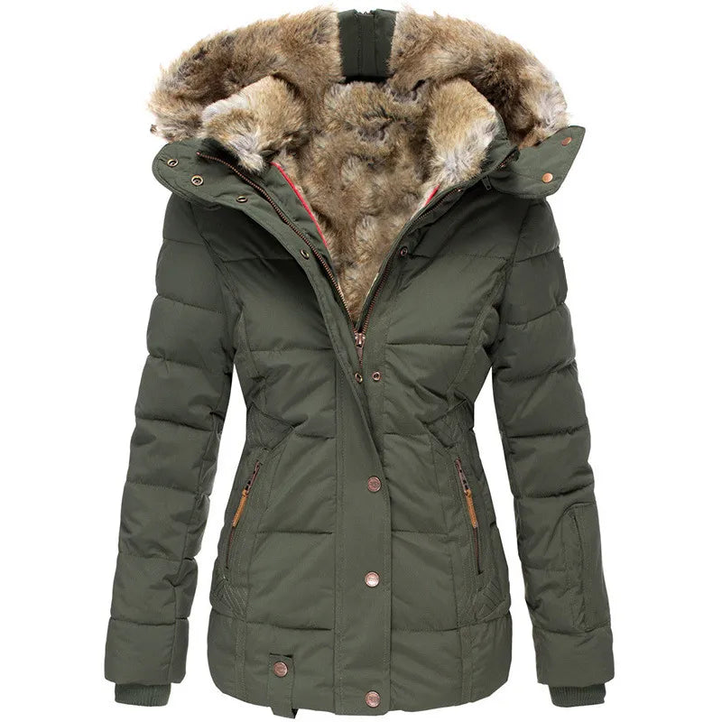 Faux Fur Winter Jacket for Women