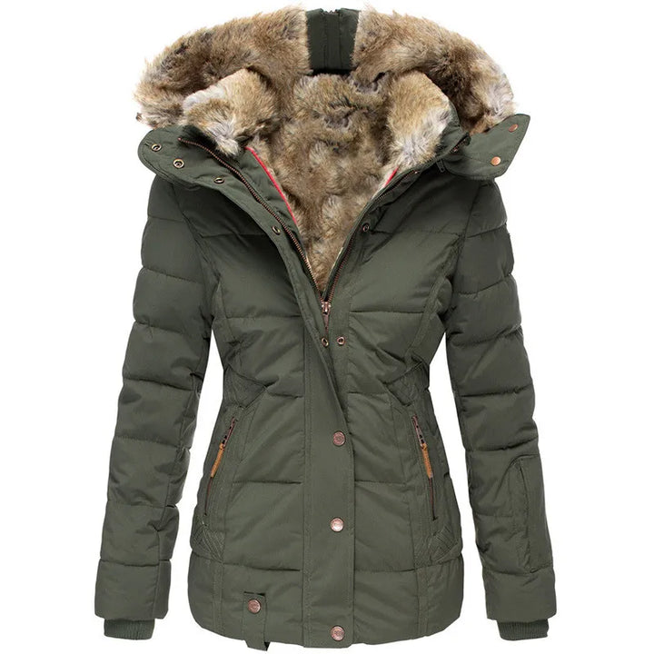 Faux Fur Winter Jacket for Women
