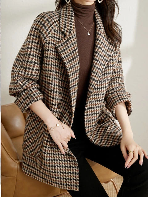 Persephone | Women’s Checkered Jacket
