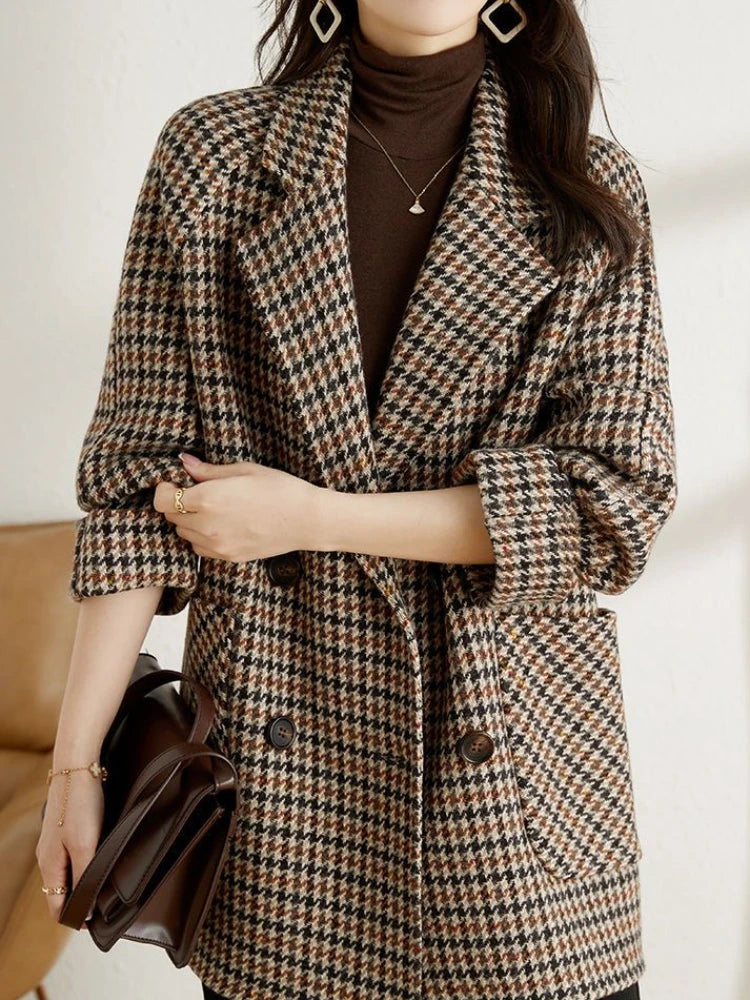 Persephone | Women’s Checkered Jacket