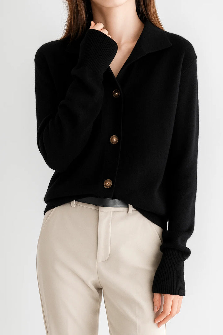 Women's Cashmere Cardigan - Soft & Elegant Sweater with Comfortable Fit
