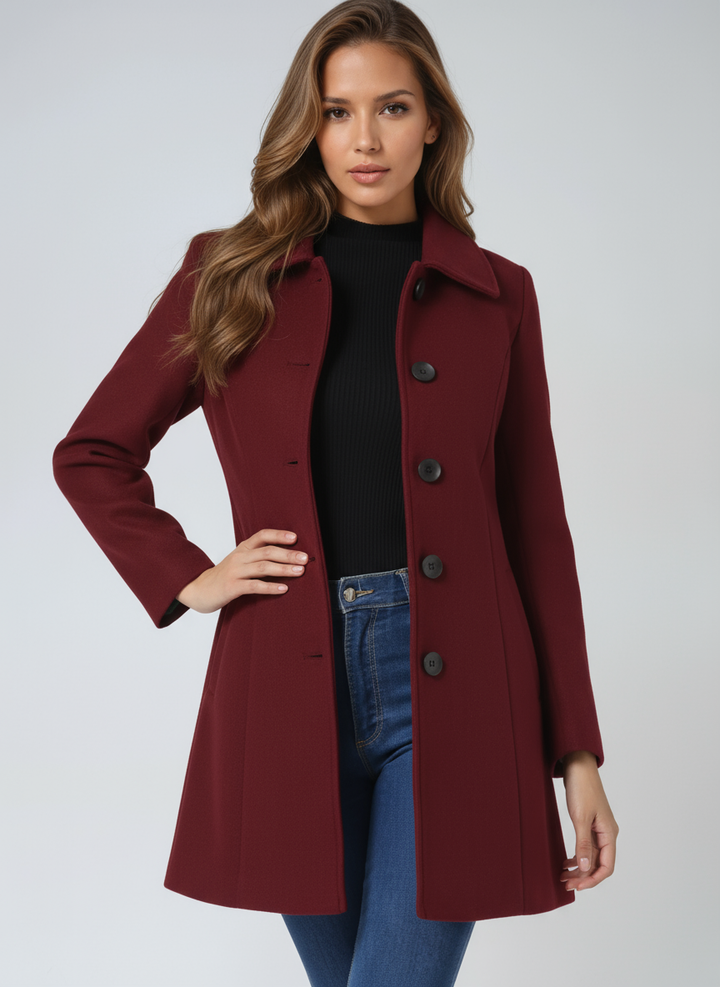 Josephine | Women's Single-Button Winter Trench Coat
