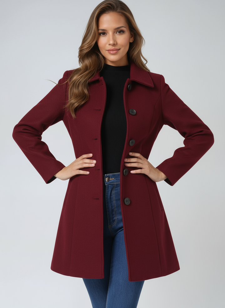 Josephine | Women's Single-Button Winter Trench Coat