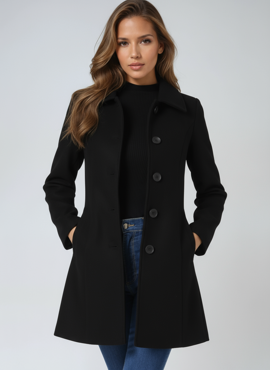 Josephine | Women's Single-Button Winter Trench Coat