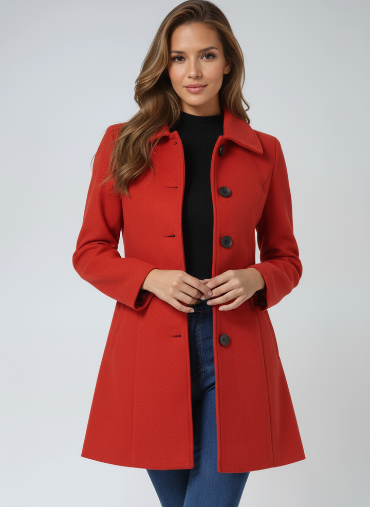 Josephine | Women's Single-Button Winter Trench Coat