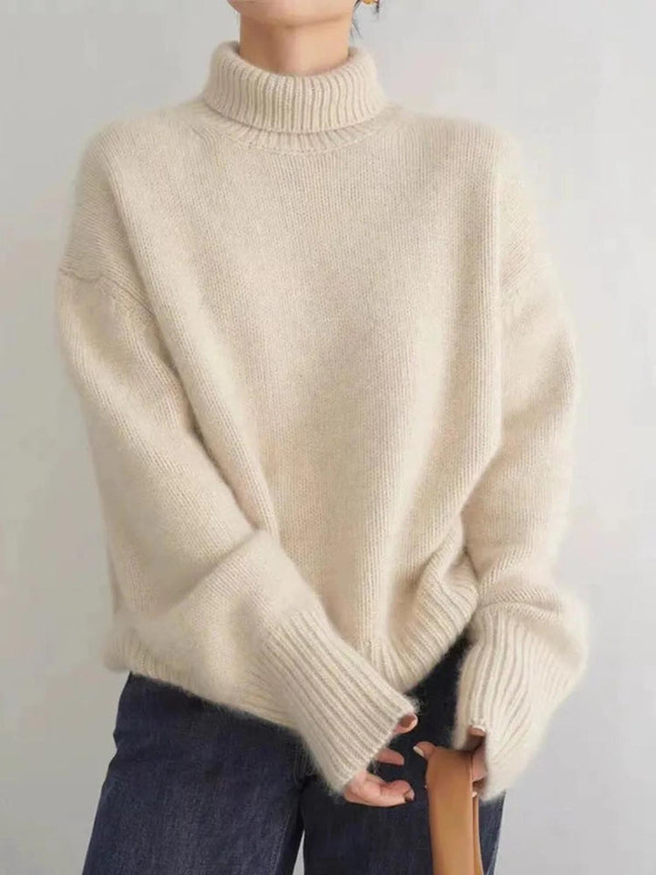 Women’s Wool-like Turtleneck Sweater