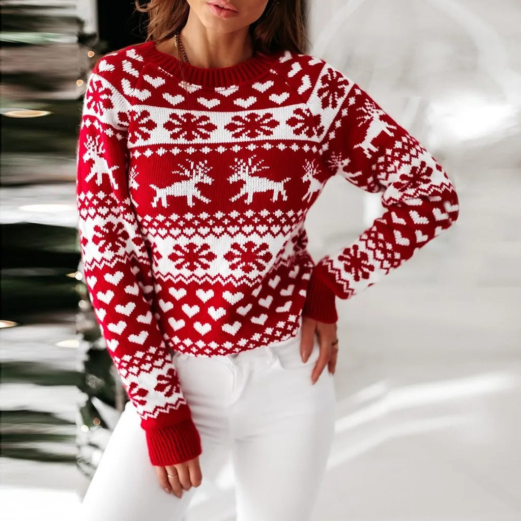 Veyra | Women's Fitted Christmas Jumper