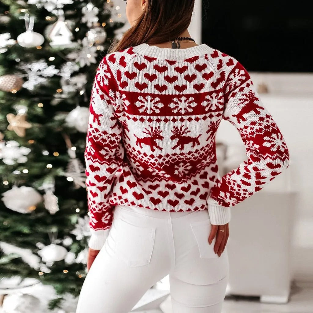 Veyra | Women's Fitted Christmas Jumper