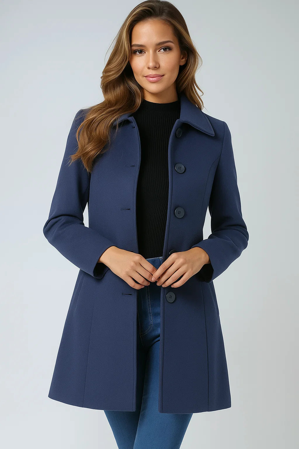 Josephine | Women's Single-Button Winter Trench Coat