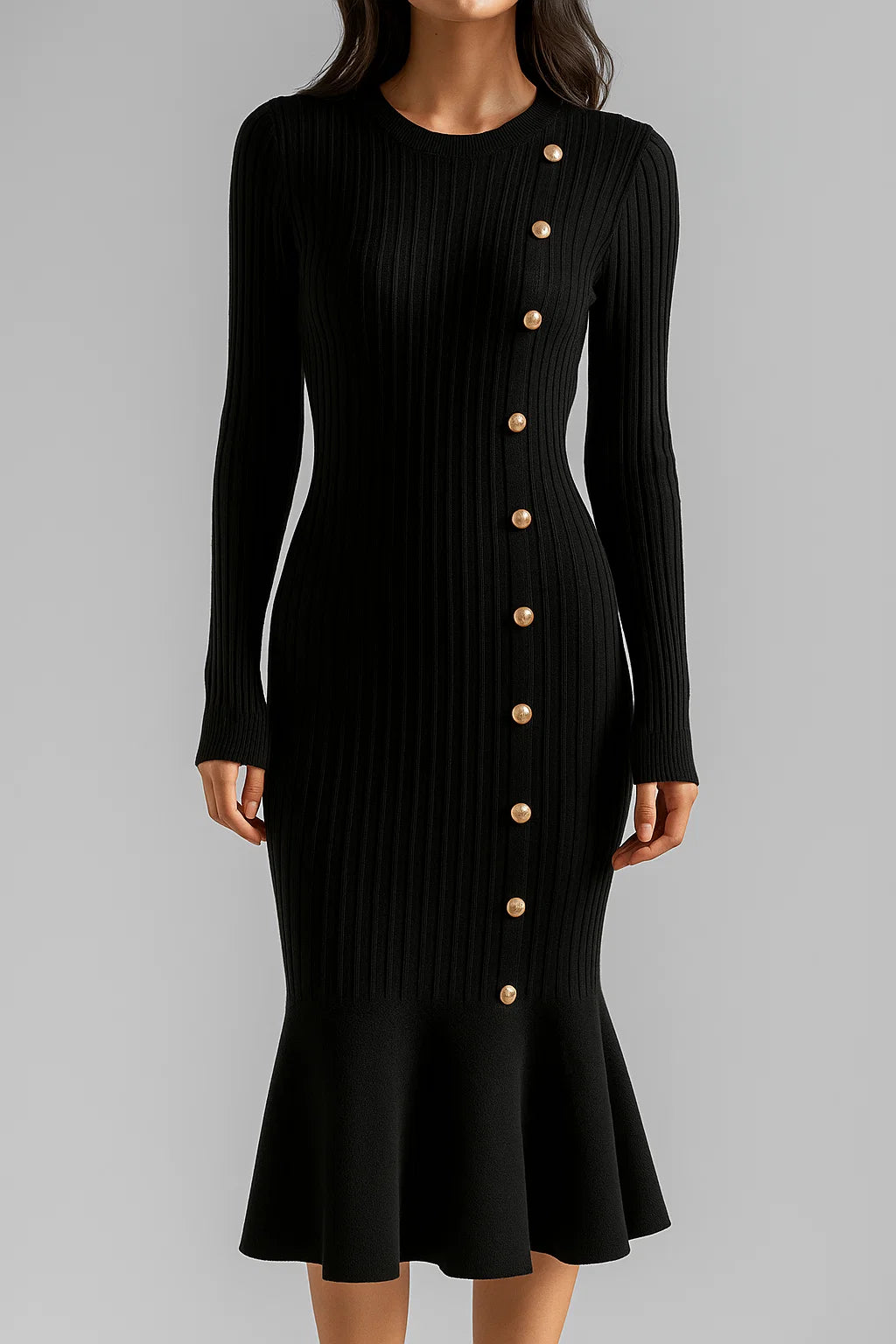 Elegant Knitted Dress