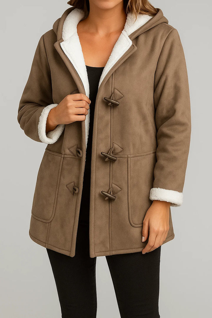 Long Winter Coat for Women | Soft Insulating Fabric