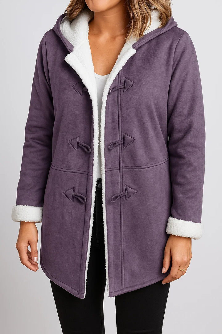 Long Winter Coat for Women | Soft Insulating Fabric