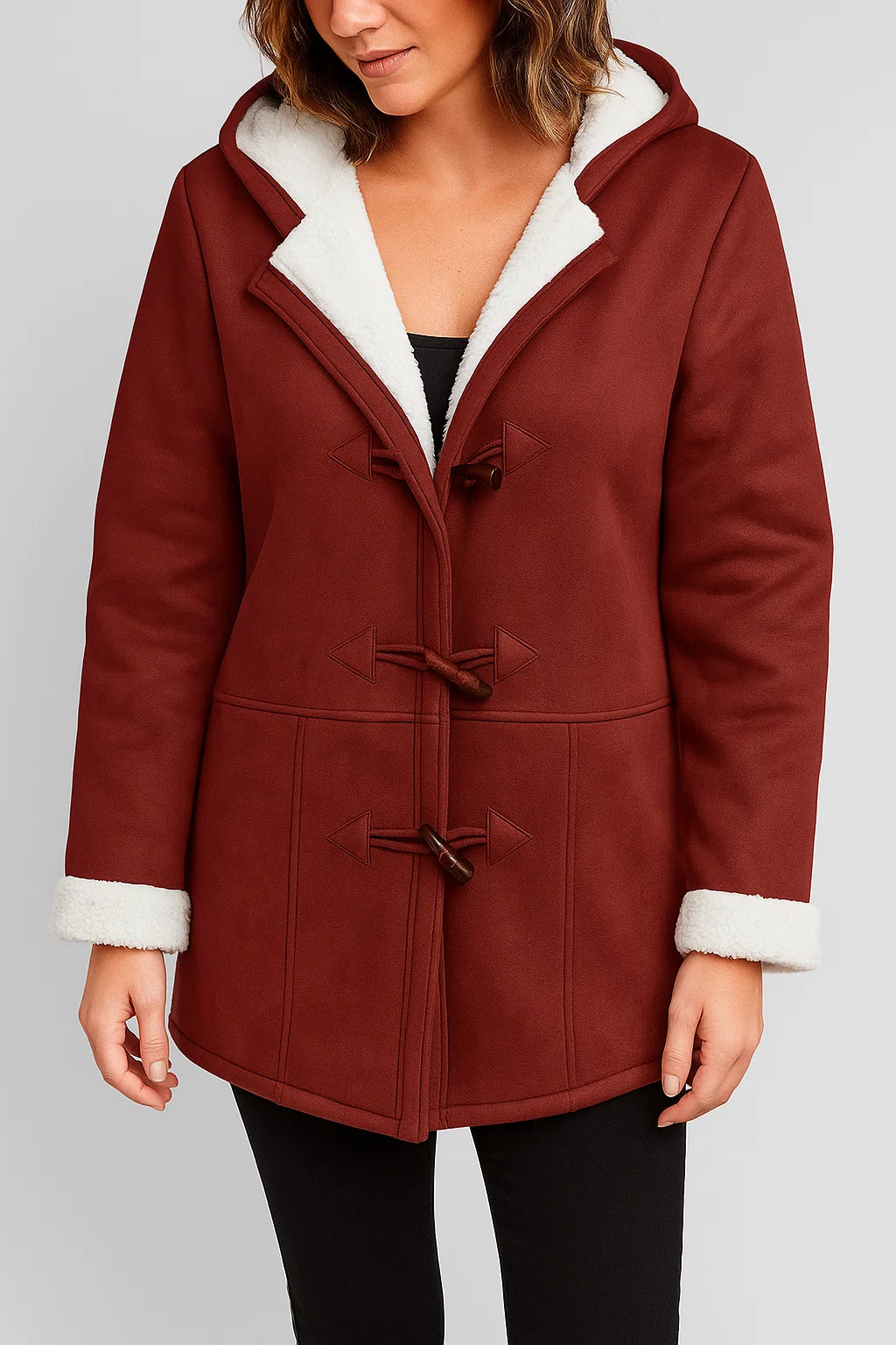 Long Winter Coat for Women | Soft Insulating Fabric