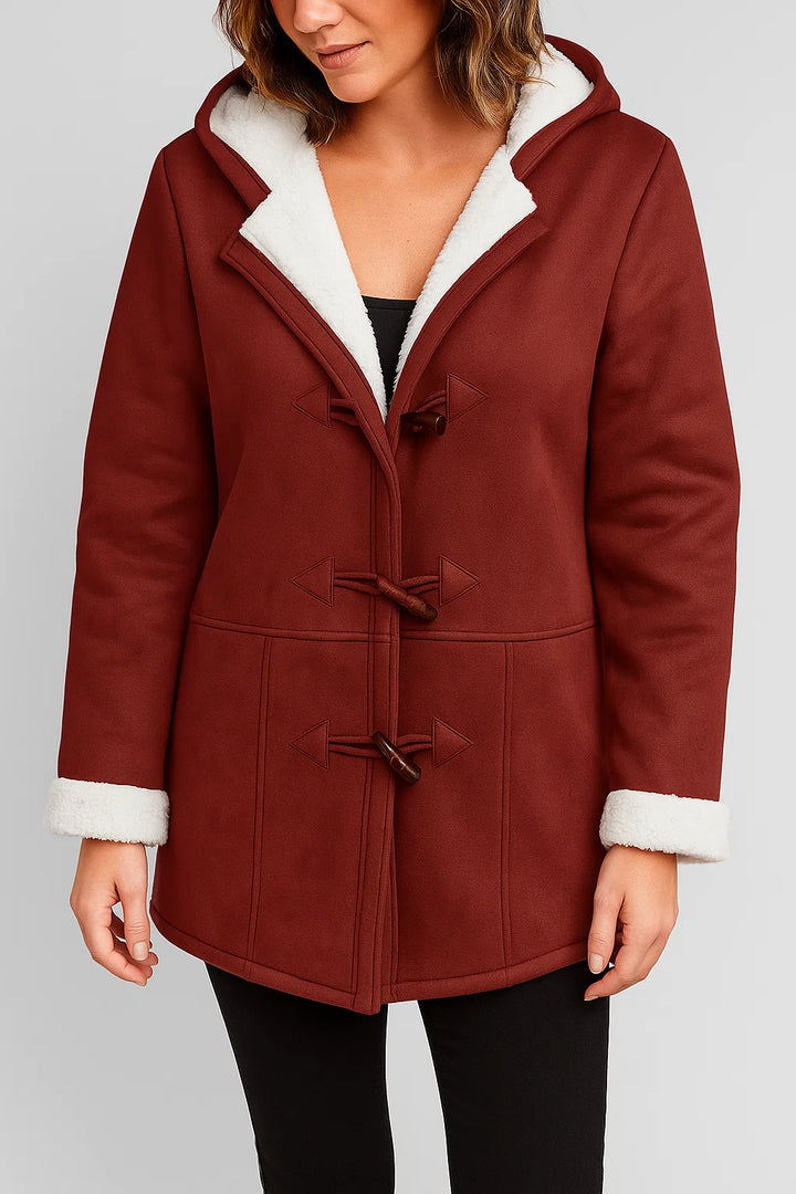 Long Winter Coat for Women | Soft Insulating Fabric