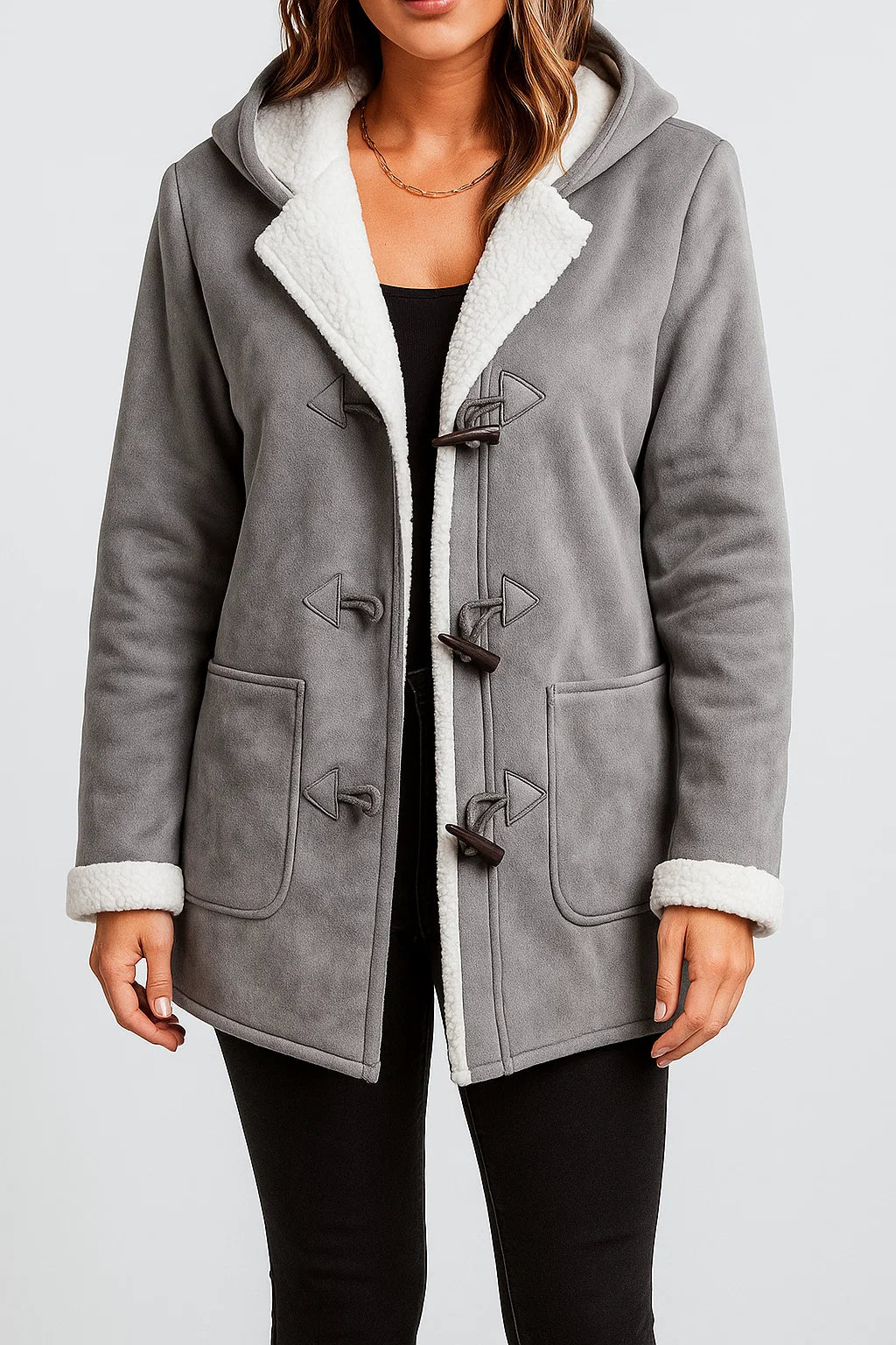 Long Winter Coat for Women | Soft Insulating Fabric