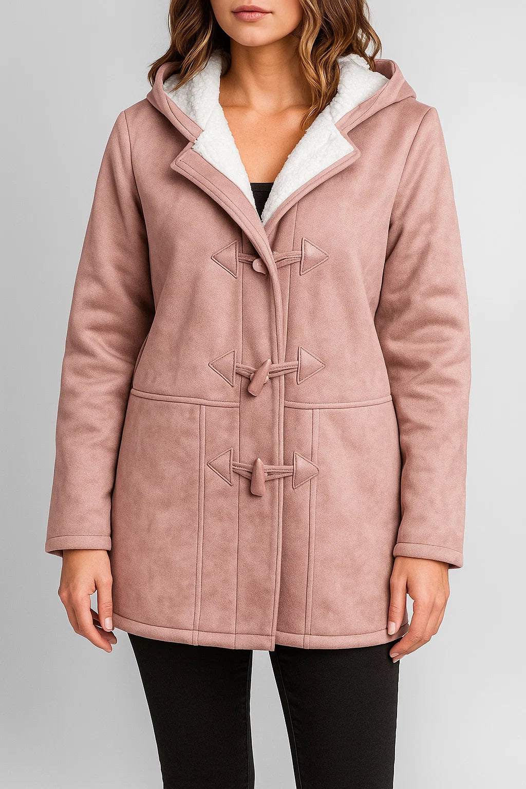 Long Winter Coat for Women | Soft Insulating Fabric