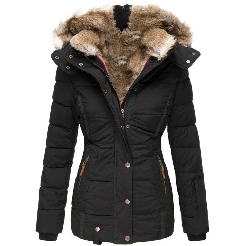 Faux Fur Winter Jacket for Women